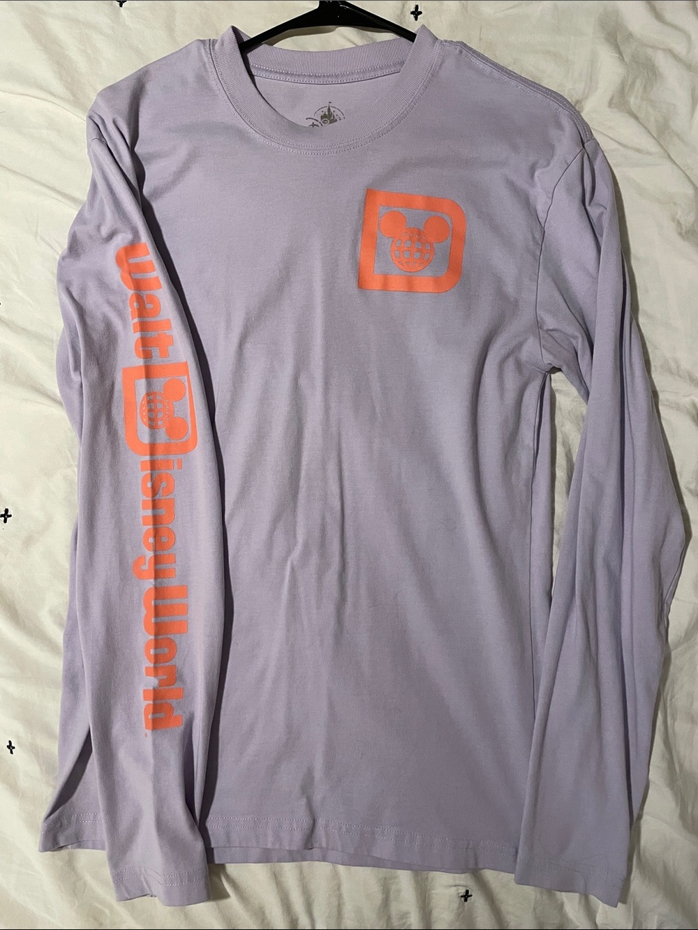Disney World Long Sleeve Tee in Lilac